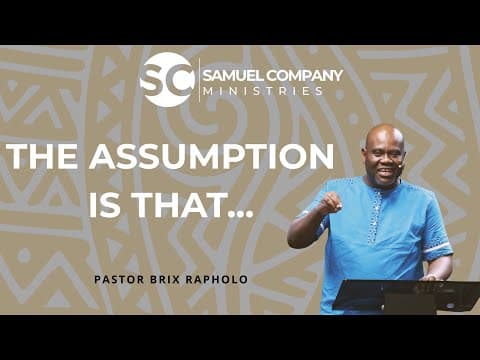 The Assumption is That... | Teaching | Heritage Sunday Service | 27 September 2026